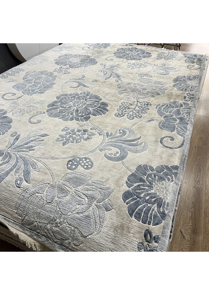Eko Halı Fantacy 1525 Cream Blue El Dokuma Salon Halısı fiyatları