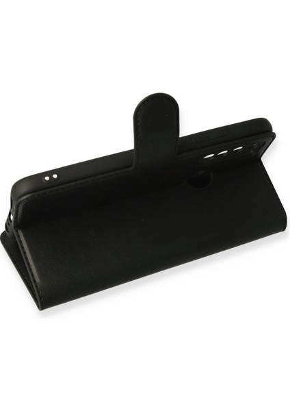 Xiaomi Redmi Note 8 Kılıf Deri Kartlıklı Kılıf Kapaklı Kılıf Cüzdanlı - Siyah modelleri