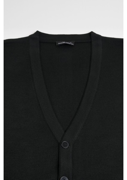 Cepli V Yaka Battal (Büyük Boy) Düğmeli Yünlü Triko Yelek modelleri