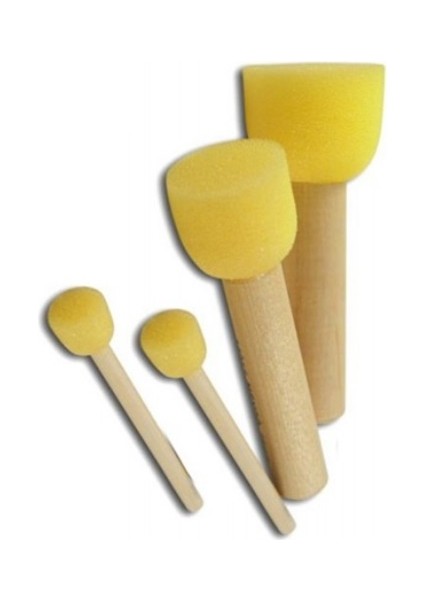 Ponpon Fırça Seti 4lü - 3 Set