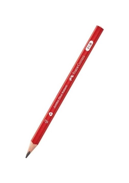 Faber Castell Jumbo Kurşun Kalem 2,5b Alıştırma Kalemi 4 Adet