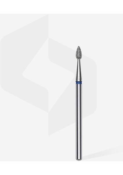 Elmas Küre Freze, Mavi, Çap 2,3 Mm, Çalışma Kısmı 5 mm