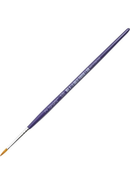 Sentetik Fırça Yuvarlak Uç Seri 535C No:2 - 3 Adet