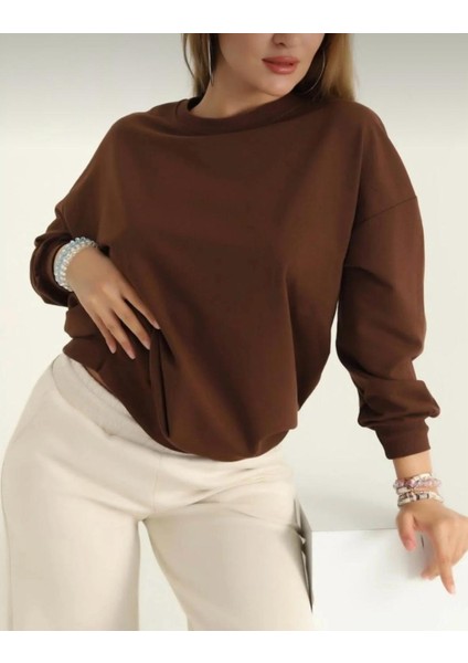 Kadın Kısa Sweatshirt