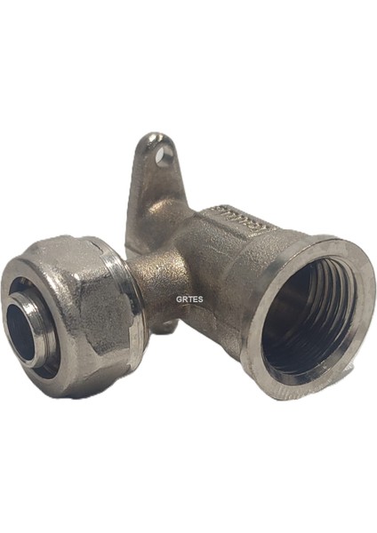 Ø16X1/2" Pex Bağlantılı İç Dişli Ayaklı Dişi Dirsek (Mobil Sistem Boru Bağlantı Parçası)