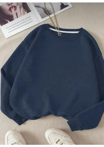 Kadın Kısa Sweatshirt