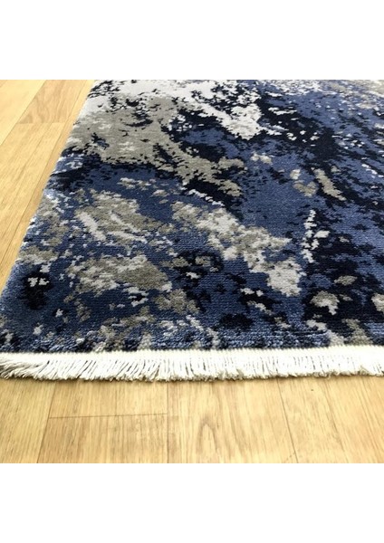 Eko Halı Heritage 626 Grey Blue Modern Bambu Özel Tezgah Halısı modelleri