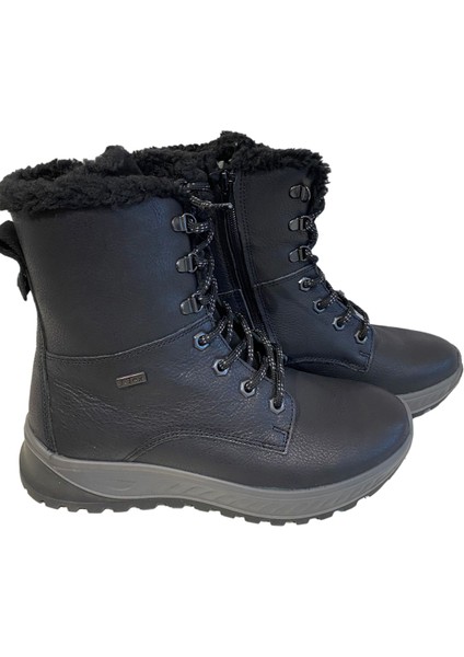 Kadın Bot 14504 39J Jacalu Letaher Upper And Ppu Sole Black modelleri