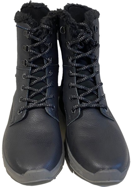 Kadın Bot 14504 39J Jacalu Letaher Upper And Ppu Sole Black fırsatları