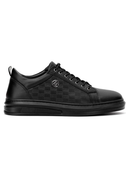 Elit SLGLD631-3C Erkek Deri Casual Ayakkabı Siyah