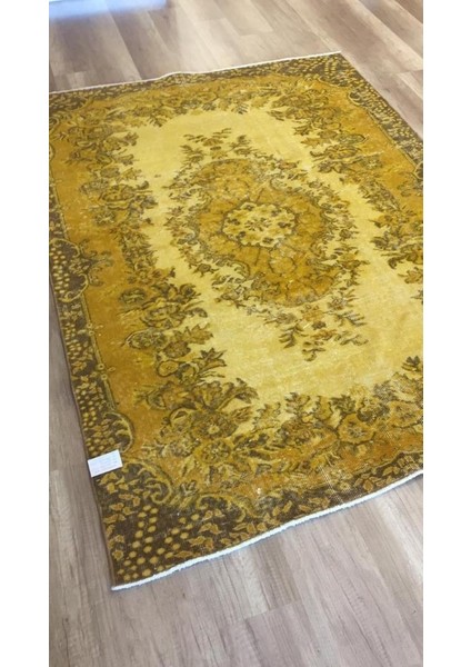 Vintage Hardal 166X264 4,38 M2 El Dokuma Halı