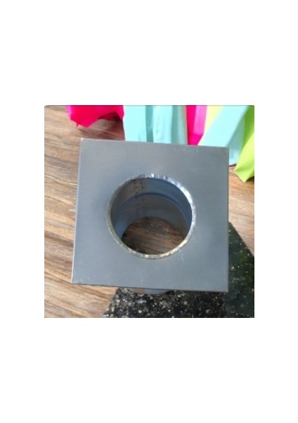 Isı Yalıtımlı Yanmaz Plakalı Boru Baca Çıkışı (Ağaç Ev, Konteyner ) 110 mm Çap 13 Lük Boruya Uymaz indirimleri