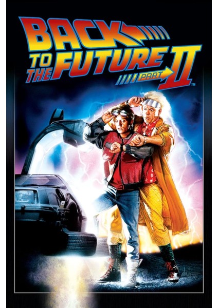 Back To The Future Part Iı (1989) 5 (Folyo / Afiş / Poster) 1562 ( 35 cm x 50 cm )