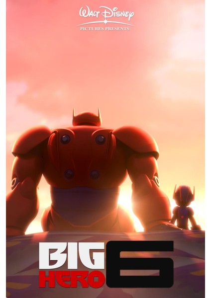 Big Hero 6 (2014) 0003 (Folyo / Afiş / Poster) 1760 ( 35 cm x 50 cm )