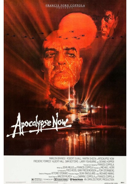 Apocalypse Now (1979) 1 (Folyo / Afiş / Poster) 1369 ( 35 cm x 50 cm )