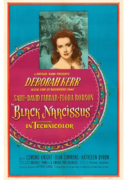 Black Narcissus (1947) (Folyo / Afiş / Poster) 1790 ( 35 cm x 50 cm )