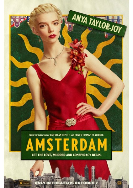 Amsterdam (2022) 4 (Folyo / Afiş / Poster) 1313 ( 35 cm x 50 cm )