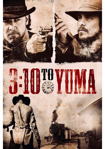 3 10 To Yuma (2007) (Folyo / Afiş / Poster) 1004 ( 35 cm x 50 cm )