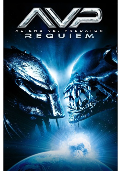 Aliens Vs Predator Requiem (2007) 3 (Folyo / Afiş / Poster) 1252 ( 35 cm x 50 cm )