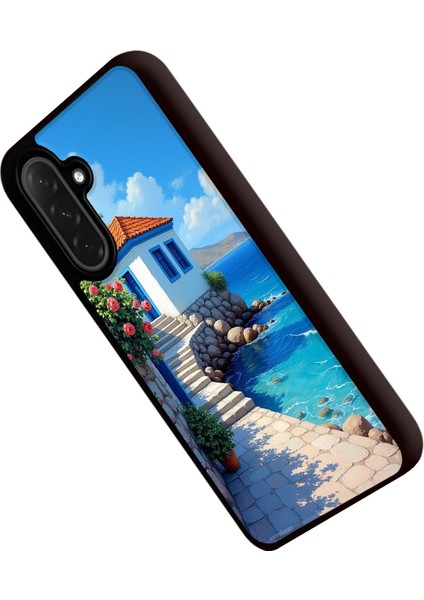 Samsung Galaxy A56 Siyah Baskılı Silikon Kılıf A++ Kalite Koruma modelleri