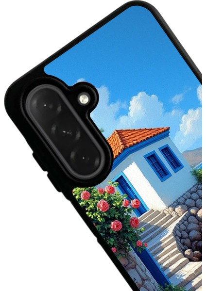 Samsung Galaxy A56 Siyah Baskılı Silikon Kılıf A++ Kalite Koruma fırsatları
