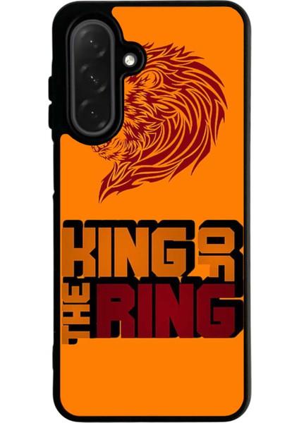 Samsung Galaxy A56 Siyah Baskılı Silikon Kılıf A++ Kalite Koruma