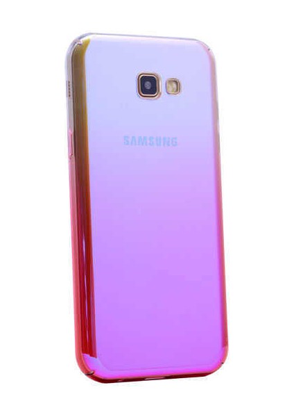 Galaxy A5 2017 Kılıf Parlak Sert Renkli Transparan Kapak