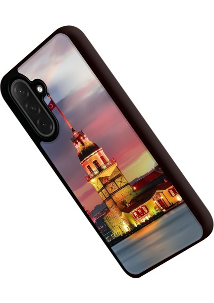 Samsung Galaxy A56 Siyah Baskılı Silikon Kılıf A++ Kalite Koruma modelleri