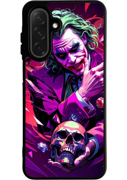 Samsung Galaxy A56 Siyah Baskılı Silikon Kılıf A++ Kalite Koruma