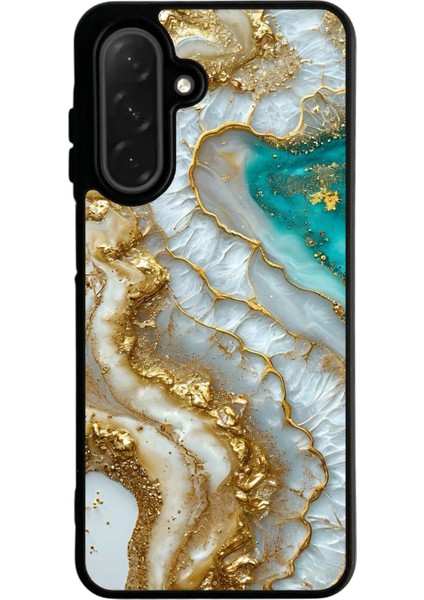 Samsung Galaxy A56 Siyah Baskılı Silikon Kılıf A++ Kalite Koruma