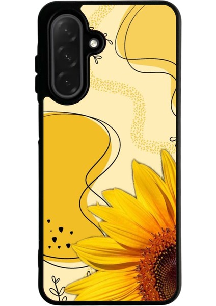 Samsung Galaxy A56 Siyah Baskılı Silikon Kılıf A++ Kalite Koruma