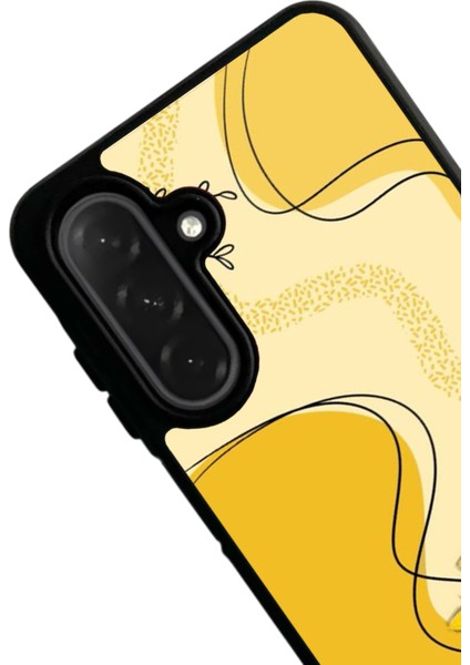 Samsung Galaxy A56 Siyah Baskılı Silikon Kılıf A++ Kalite Koruma fırsatları