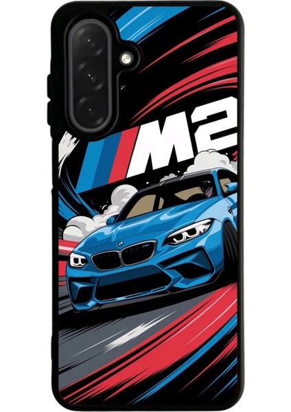 Samsung Galaxy A56 Siyah Baskılı Silikon Kılıf A++ Kalite Koruma