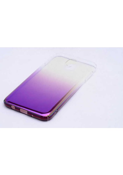 Galaxy J530 Pro / J5 Pro Kılıf Parlak Sert Renkli Transparan Kapak