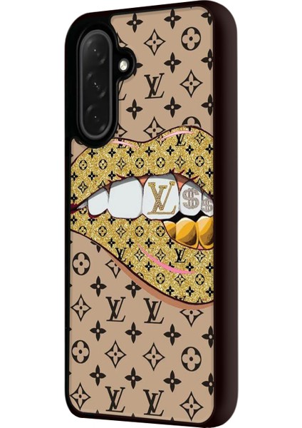 Samsung Galaxy A56 Siyah Baskılı Silikon Kılıf A++ Kalite Koruma fiyatları