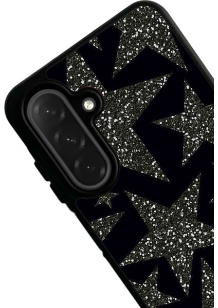 Samsung Galaxy A56 Siyah Baskılı Silikon Kılıf A++ Kalite Koruma fırsatları