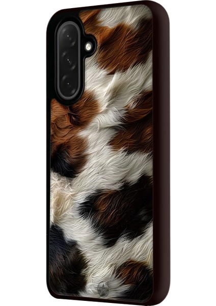 Samsung Galaxy A56 Siyah Baskılı Silikon Kılıf A++ Kalite Koruma
