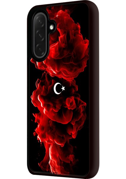 Samsung Galaxy A56 Siyah Baskılı Silikon Kılıf A++ Kalite Koruma fiyatları