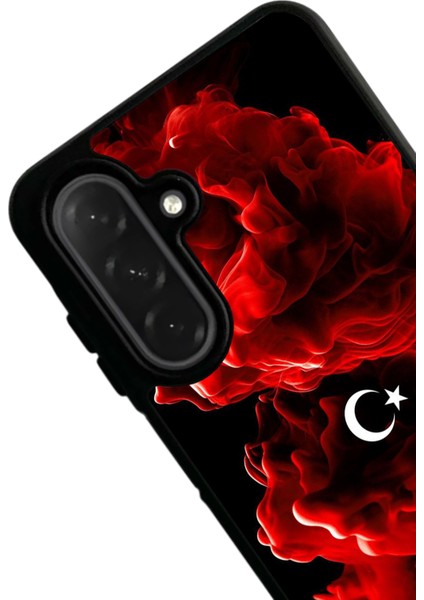 Samsung Galaxy A56 Siyah Baskılı Silikon Kılıf A++ Kalite Koruma fırsatları
