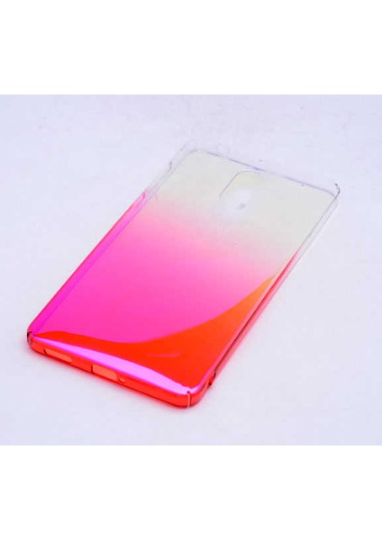 Nokia 5 Kılıf Parlak Sert Renkli Transparan Kapak