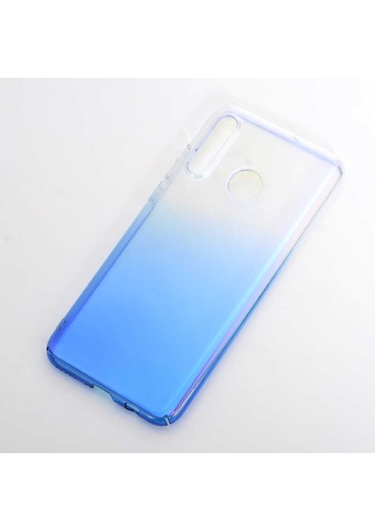 Huawei P30 Pro Kılıf Parlak Sert Renkli Transparan Kapak