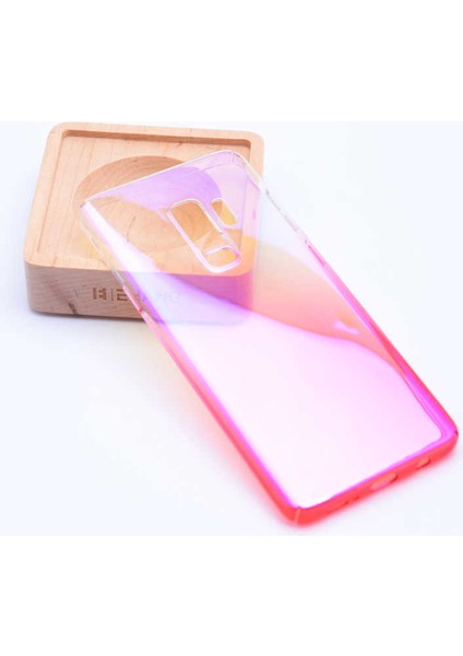 Galaxy S9 Plus Kılıf Parlak Sert Renkli Transparan Kapak