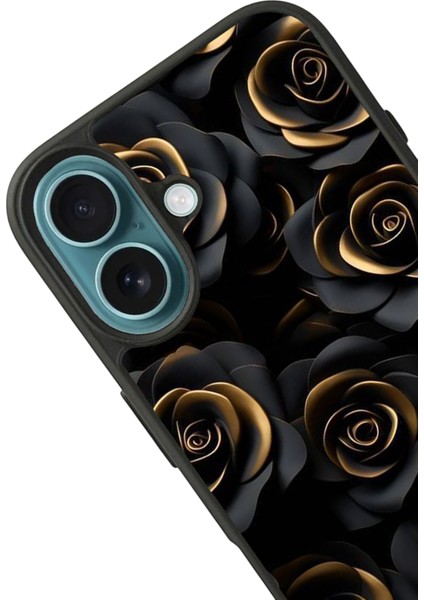 Apple iPhone 16 Plus Siyah Baskılı A++ Kalite Koruma Silikon Kılıf A++ fırsatları