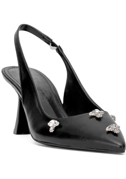 Elit PM492 K1071C Kadın Klasik Topuklu Ayakkabı Siyah fiyatları