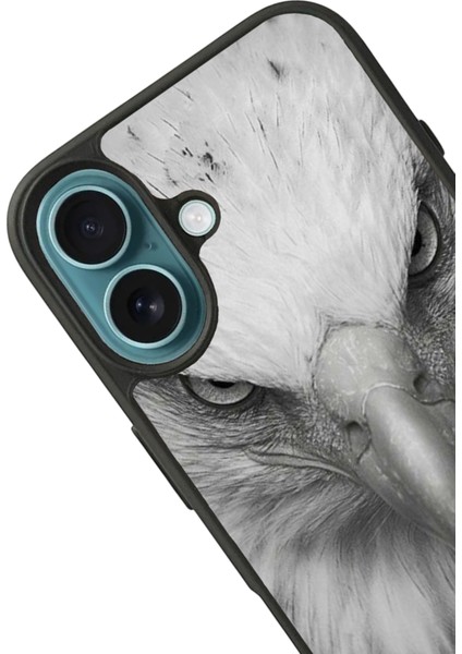 Apple iPhone 16 Plus Siyah Baskılı A++ Kalite Koruma Silikon Kılıf A++ fırsatları