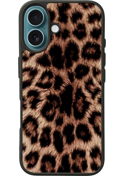 Apple iPhone 16 Plus Siyah Baskılı A++ Kalite Koruma Silikon Kılıf A++