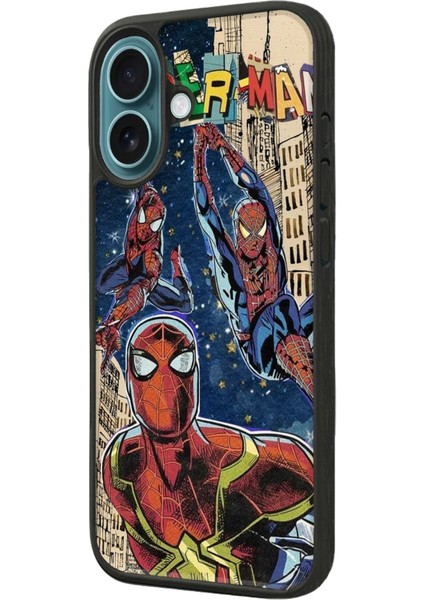 Apple iPhone 16 Plus Siyah Baskılı A++ Kalite Koruma Silikon Kılıf A++ fiyatları