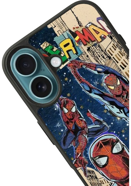 Apple iPhone 16 Plus Siyah Baskılı A++ Kalite Koruma Silikon Kılıf A++ fırsatları