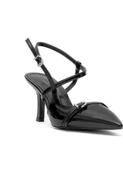 Elit PM571 K426R Kadın Klasik Topuklu Ayakkabı Siyah fiyatları