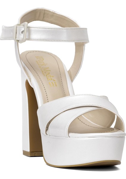 Elit PM08 K2023-1C Kadın Platform Ayakkabı Sedef fiyatları